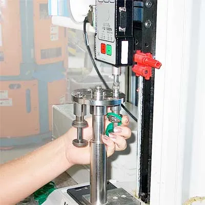 Tamper-Evident ring push-off test at point of manufacture