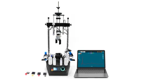 A complete torque testing solution with accessories and software for CRC phama packaging caps