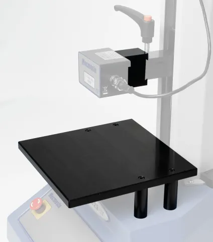 Crosshead extension and elevated base plate