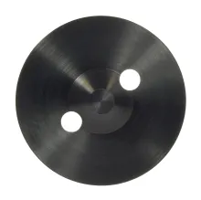 Mecmesin  Compression Plate, Nickel-plated, Vented by Slots