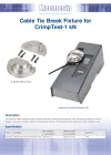 Cable tie break fixture for CrimpTest-1 kN