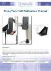 DS-1166-02 CrimpTest-1 kN Calibration Bracket